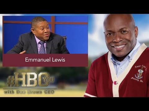 Emmanuel Lewis of Webster: Life, Television & Legacy | HBCYou with Dee Brown CEO